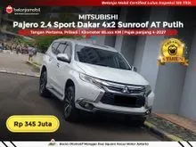 2018 Mitsubishi Pajero Sport 2.4 Dakar 4X2 SUV AT 2018 2019 [ GARANSI 5TH ]
