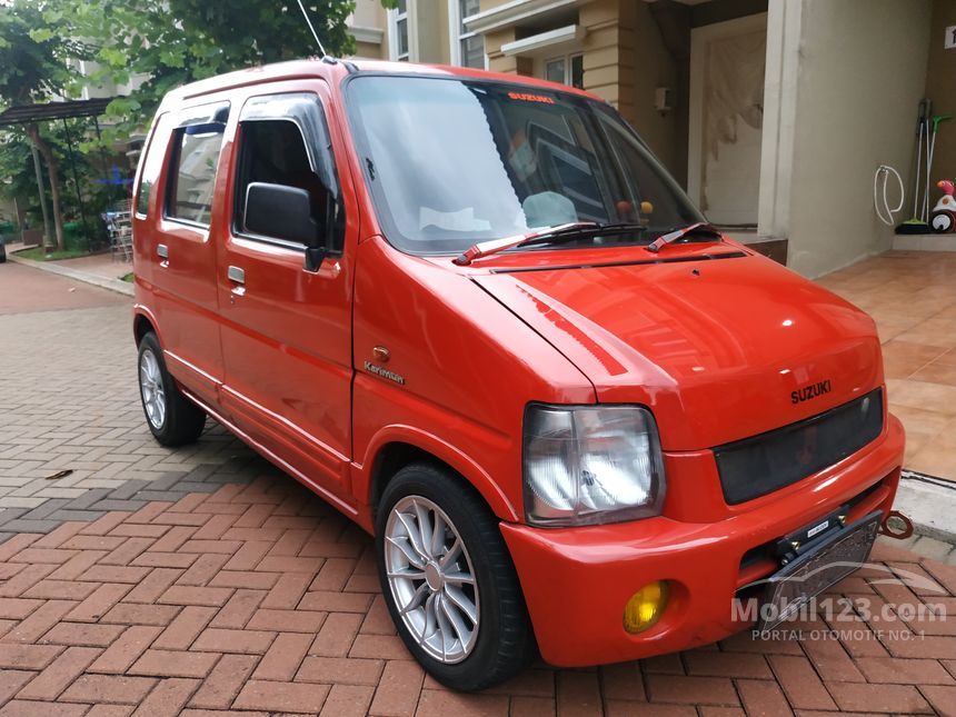 Jual Mobil Suzuki Karimun 2002 DX 1.0 di Jawa Barat Manual Hatchback Merah Rp 50.000