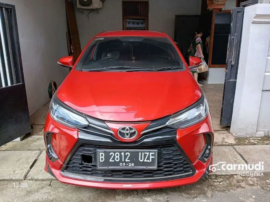 Jual Mobil Toyota Yaris 2021 S GR Sport 1.5 di DKI Jakarta Automatic Hatchback Merah Rp 224.000.000