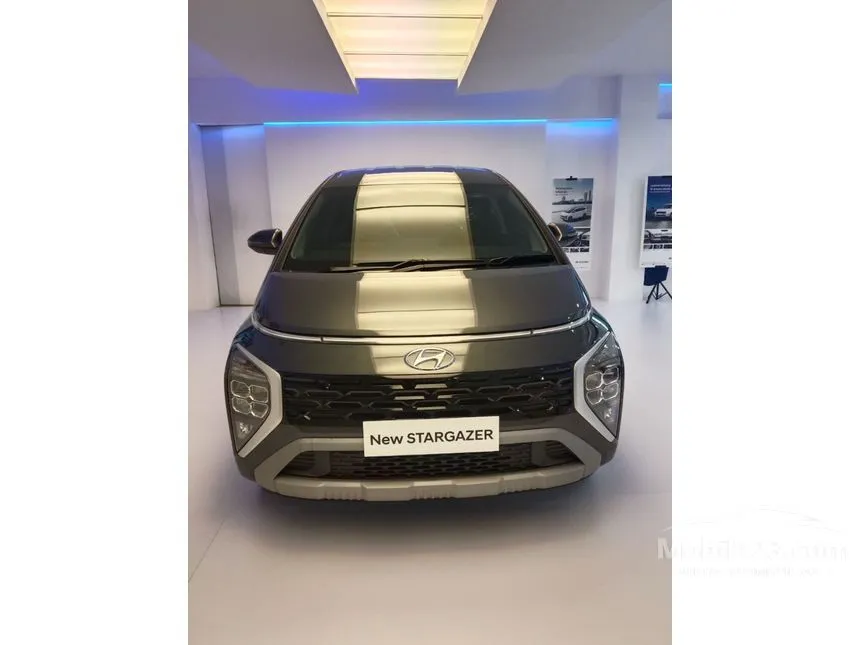 Jual Mobil Hyundai Stargazer 2024 Essential 1.5 di Jawa Barat Automatic Wagon Abu