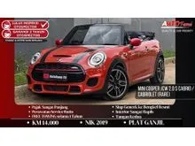 2019 MINI Cabrio 2.0 John Cooper Works Convertible KM 14.000 Mini Cooper JCW 2.0 S Cabrio / Cabriolet (Rare) Pemk Akhir 2021 Orange Metallic On Black