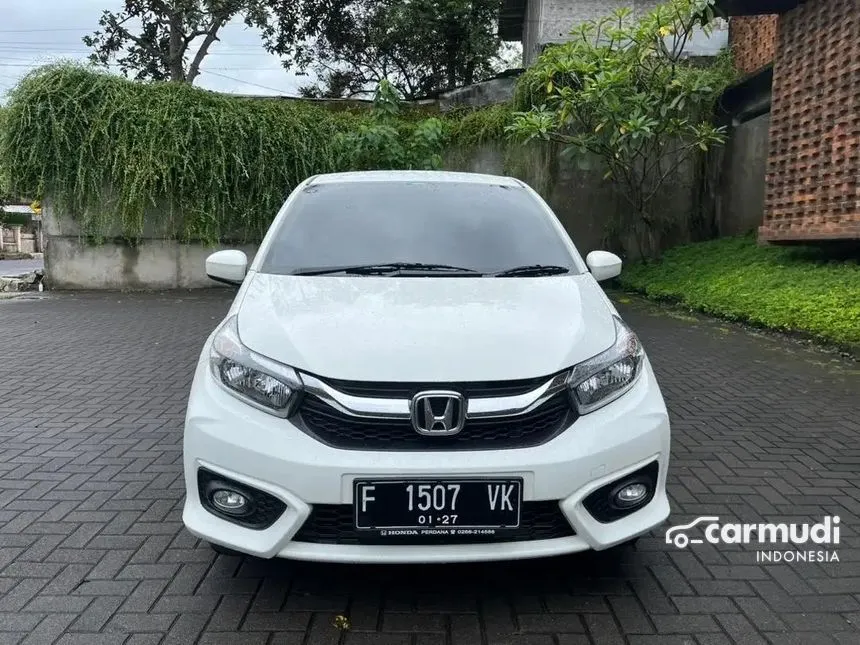 Jual Mobil Honda Brio 2021 E Satya 1.2 di Jawa Barat Manual Hatchback Putih Rp 150.000.000