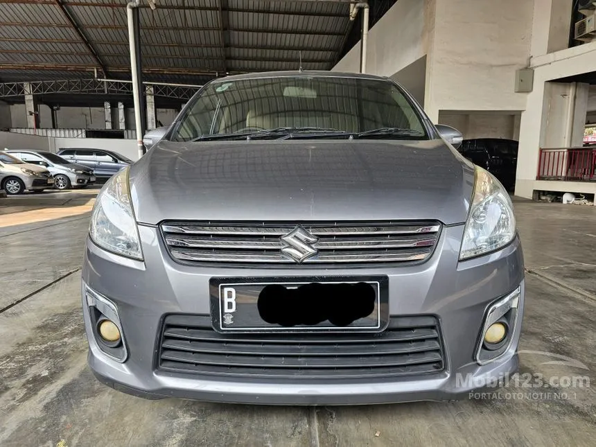 Jual Mobil Suzuki Ertiga 2014 GX 1.4 di Jawa Barat Automatic MPV Abu