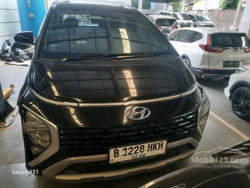 Jual Mobil Hyundai Stargazer 2022 Prime 1.5 di DKI Jakarta Automatic Wagon Hitam Rp 175.000.000
