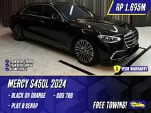 2023 Mercedes-Benz S450L 3.0 Luxury 4MATIC Sedan Black on Orange Hitam Mercy S450 L S 450L 450