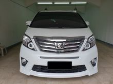 Alphard SC Premium Sound Heater Jok Ori Japan 2014 akhir low km perfect