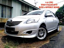 TRUE YEAR MADE 2012 Toyota Vios 1.5 (M) TRD SPORTIVE NEW FACELIFT