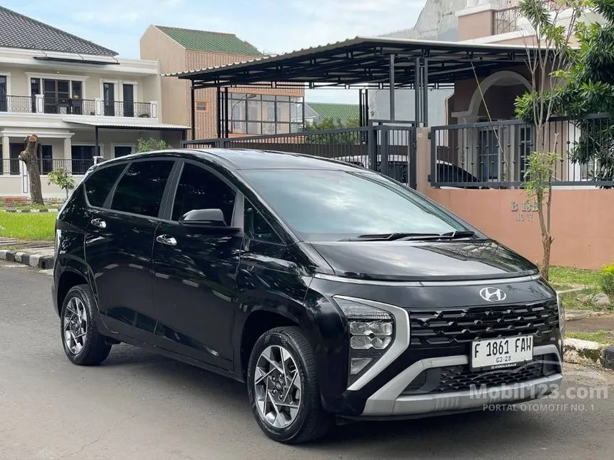 Jual Mobil Hyundai Stargazer 2022 Prime 1.5 di DKI Jakarta Automatic Wagon Hitam Rp 225.000.000