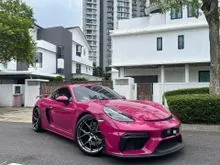 2020 Porsche 718 4.0 Cayman GT4 (Direct Owner )