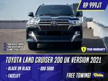 2013 Toyota Land Cruiser 4.5 200 Full spec SUV UK Version Upgrade Model Black Hitam LC LC200 VXR 200VXR