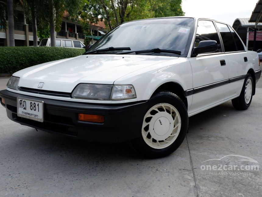 Honda Civic 1988 LX 1.5 in กรุงเทพและปริมณฑล Manual Sedan สีขาว for ...