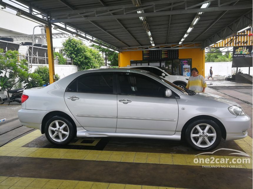 Toyota Corolla Altis 2002 หน้าหมู (ปี 01-07) E 1.8 เกียร์อัตโนมัติ สี ...