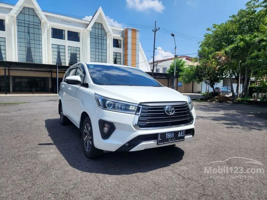 Jual Mobil Toyota Kijang Innova 2021 V 2.4 di Jawa Timur Automatic MPV Putih Rp 415.000.000