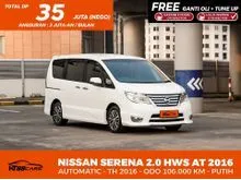 2016 Nissan Serena 2.0 Highway Star MPV