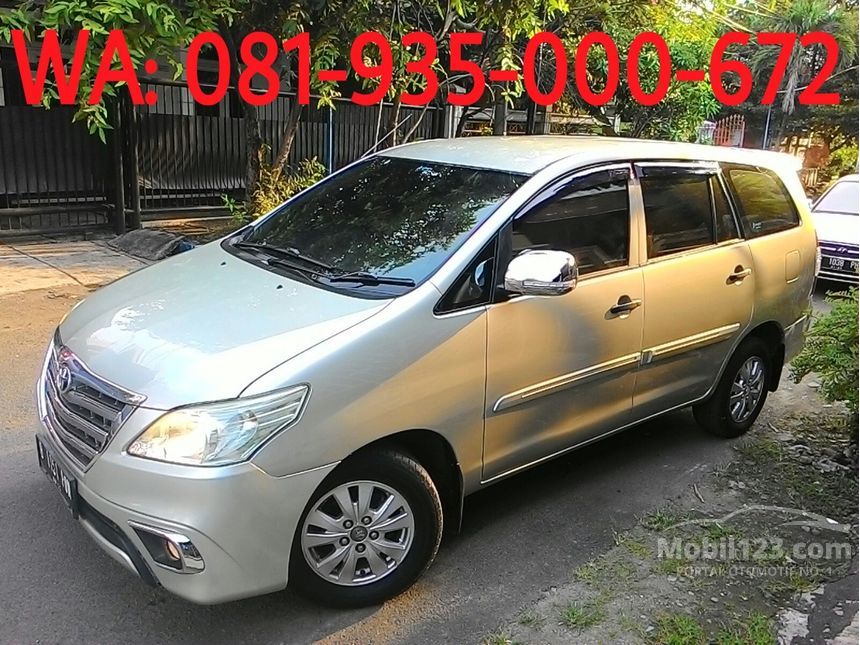 2012 Toyota Kijang Innova E MPV