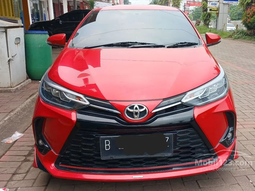 Jual Mobil Toyota Yaris 2020 TRD Sportivo 1.5 di Banten Automatic Hatchback Marun Rp 230.000.000