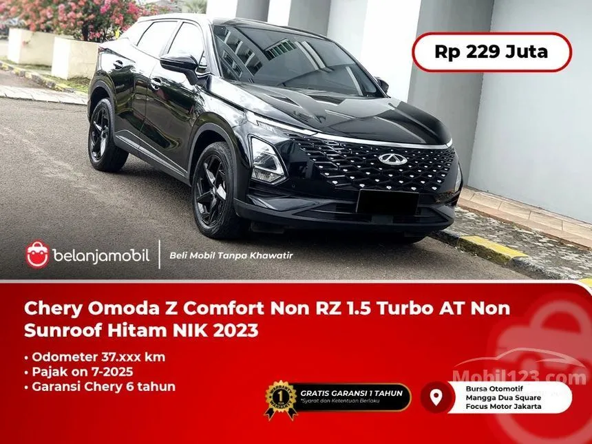 Jual Mobil Chery Omoda 5 2023 Z 1.5 di Banten Automatic SUV Hitam Rp 229.000.000
