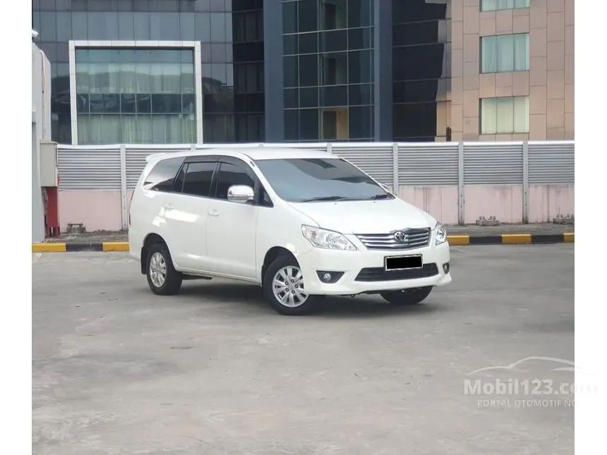 Jual Mobil Toyota Kijang Innova 2013 G 2.5 di DKI Jakarta Automatic MPV Putih Rp 199.000.000