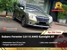 2022 Subaru Forester 2.0 i-S EyeSight SUV AT Hijau Metalik [ LOW KM 27RB ]