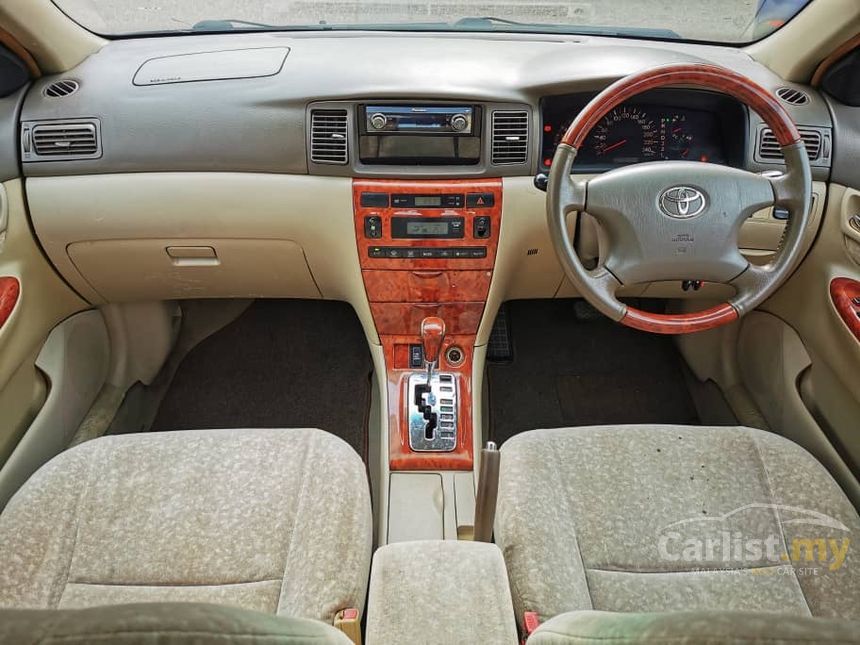 Toyota Corolla Altis 2004 G 1.8 in Johor Automatic Sedan Black for RM 15,100 - 6893034 - Carlist.my