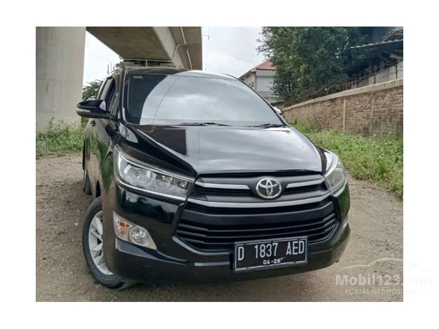 Jual Mobil Toyota Kijang Innova 2016 G 2.0 di Jawa Barat Automatic MPV Hitam Rp 265.000.000