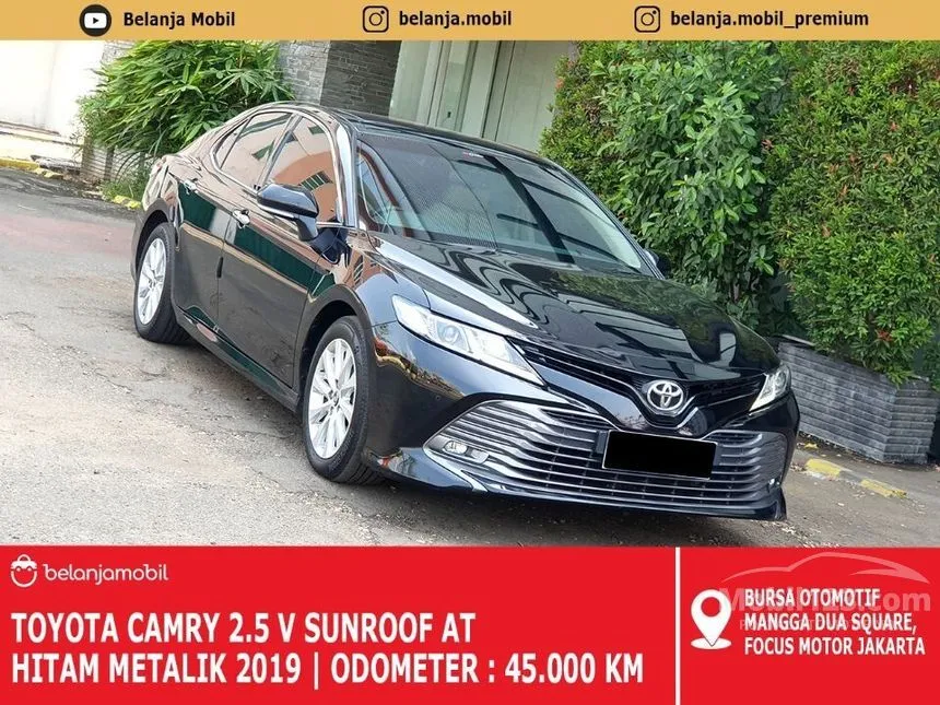 Jual Mobil Toyota Camry 2019 V 2.5 di DKI Jakarta Automatic Sedan Hitam Rp 363.000.000