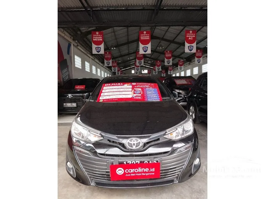 Jual Mobil Toyota Vios 2020 G 1.5 di Jawa Barat Automatic Sedan Hitam Rp 211.000.000