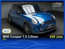 2021 MINI Cooper 1.5 3 Door Hatchback Biru LOW Km No Pol Ganjil