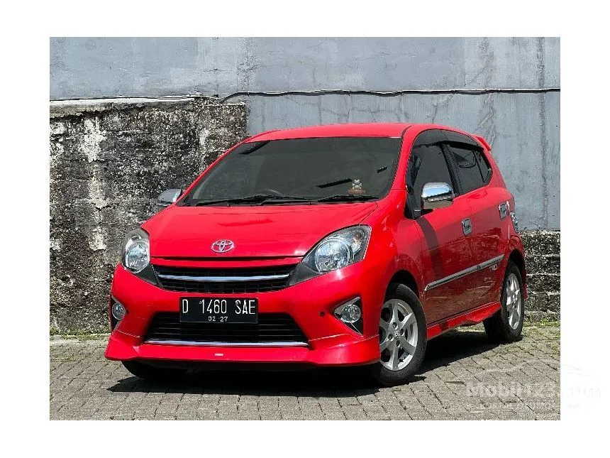 Jual Mobil Toyota Agya 2017 TRD Sportivo 1.0 di Jawa Barat Automatic Hatchback Merah Rp 112.000.000