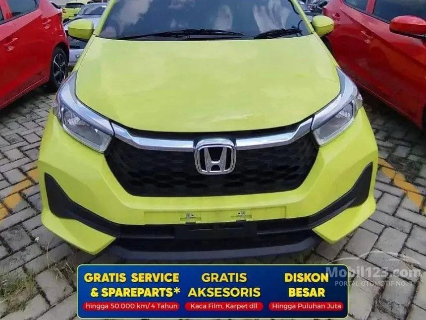Jual Mobil Honda Brio 2024 E Satya 1.2 di Jawa Barat Automatic Hatchback Hijau Rp 198.300.000