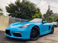 2018 Porsche 718 2.0 Boxster Convertible PORSCHE BOXSTER 718 (Bebas Banjir) SERIES 2018 2019 KM3000 TDP 600 JUTA CAYMAN S 2.5 Hub sandy