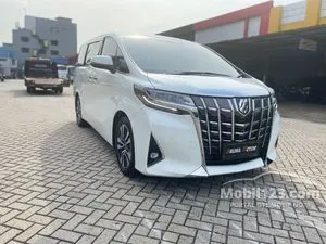 2018 Toyota Alphard 2.5 G Van Wagon ATPM putih km 28rb