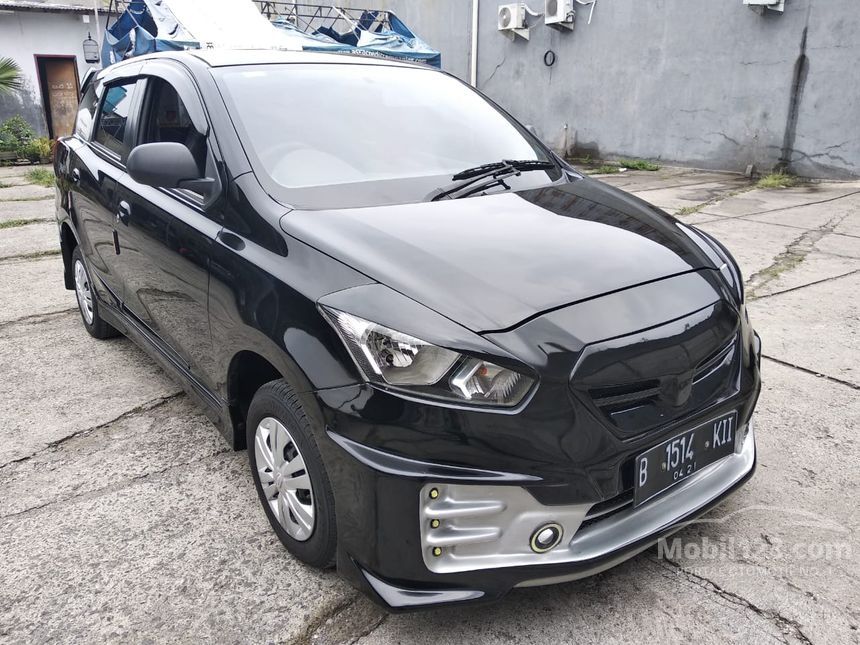 Jual Mobil Datsun GO+ 2016 T-STYLE 1.2 di Jawa Barat Manual MPV Hitam