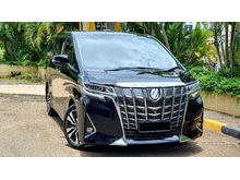 2019 Toyota Alphard 2.5 G Van Wagon Black On Beige - TANGAN PERTAMA - TERAWAT APIK - LOW KM 2RIBUAN ASLI - MULUS SEPERTI BARU - KREDIT MUDAH DIBANTU