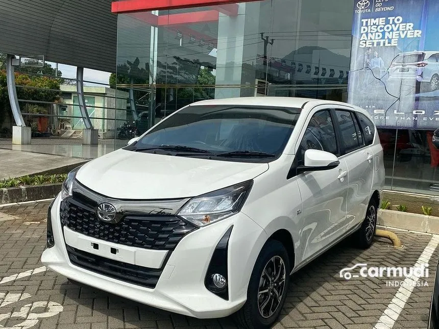 Jual Mobil Toyota Calya 2024 G 1.2 di Banten Automatic MPV Putih Rp 158.800.000