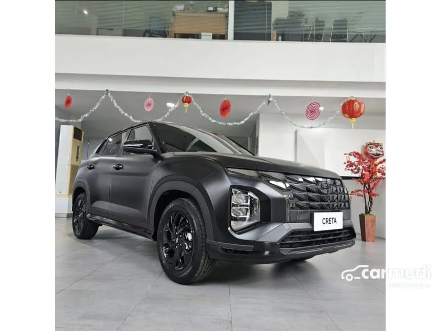 Jual Mobil Hyundai Creta 2024 Prime Black Edition 1.5 di DKI Jakarta Automatic Wagon Hitam Rp 395.000.000