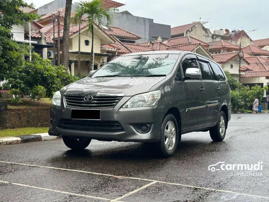 2012 Toyota Kijang Innova E MPV