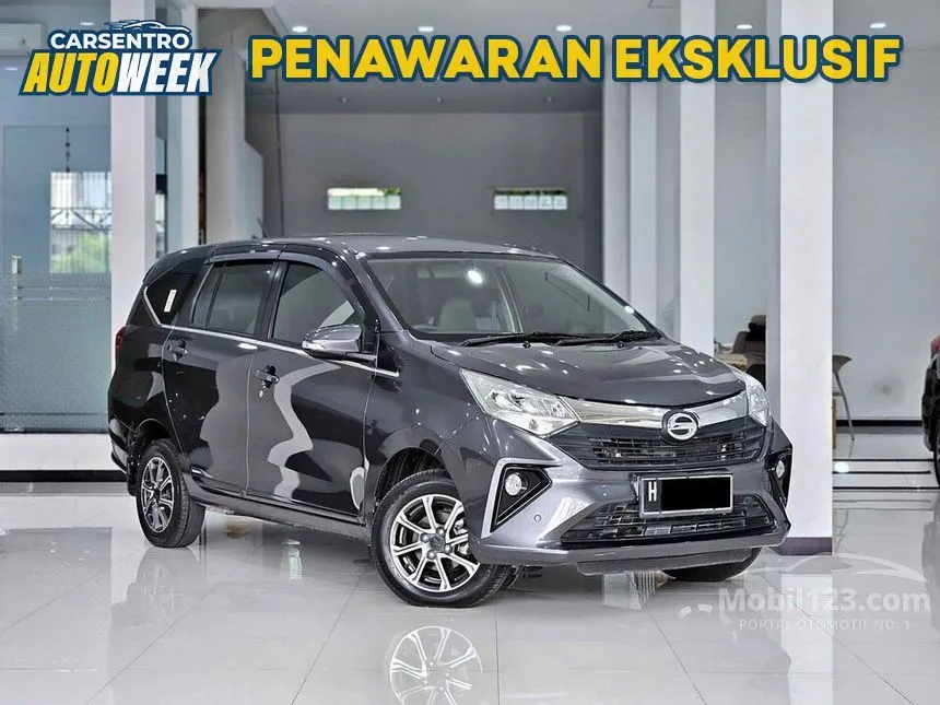 Jual Mobil Daihatsu Sigra 2019 R Deluxe 1.2 di Jawa Tengah Manual MPV Abu