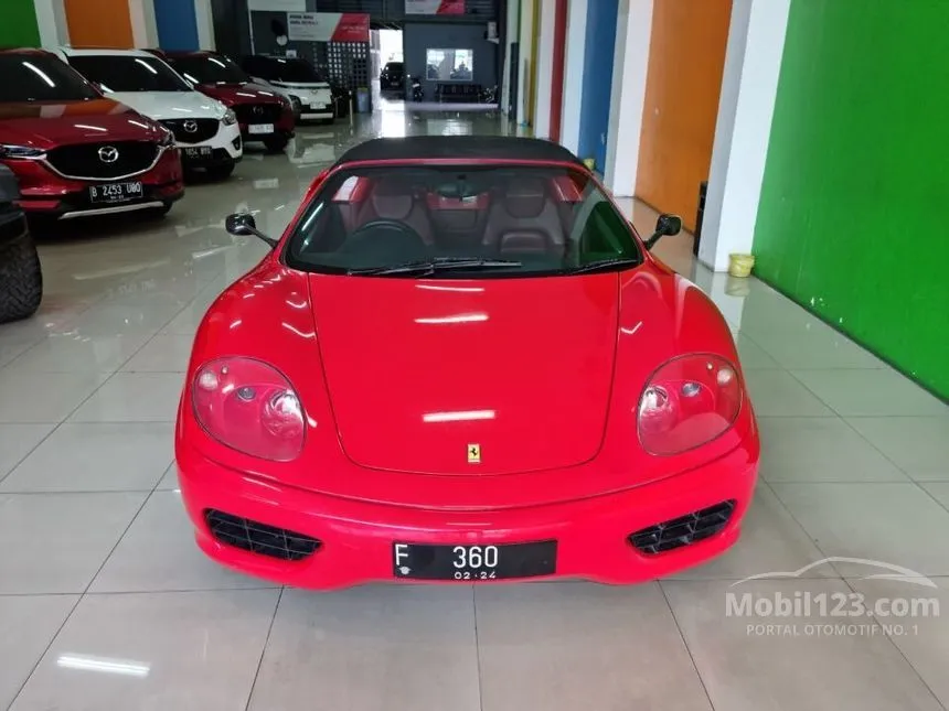 Jual Mobil Ferrari 360 2003 Modena Spider 3.6 di Yogyakarta Automatic Cabriolet Merah Rp 3.600.000.000