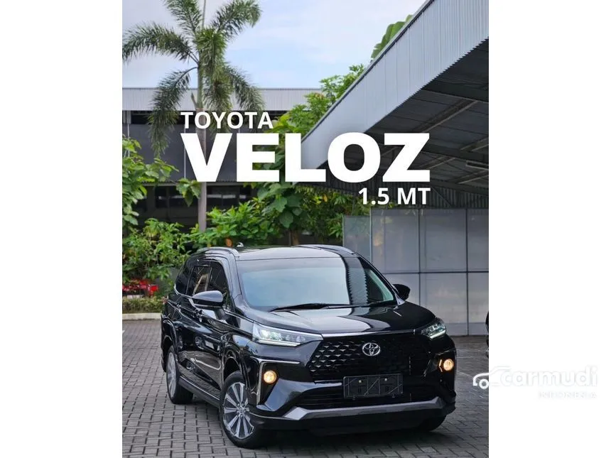 Jual Mobil Toyota Veloz 2024 1.5 di Banten Manual Wagon Hitam Rp 292.900.000