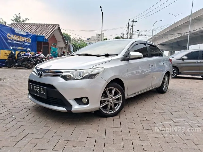 Jual Mobil Toyota Vios 2014 G 1.5 di Jawa Barat Automatic Sedan Silver Rp 150.000.000
