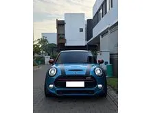 2015 MINI Cooper 2.0 S John Cooper Works 3 Door Hatchback Electric Blue on Black Odo 74 Rb (TERMURAH)
