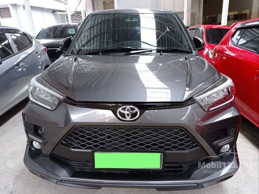 Jual Mobil Toyota Raize 2021 GR Sport TSS 1.0 di Banten Automatic Wagon Abu