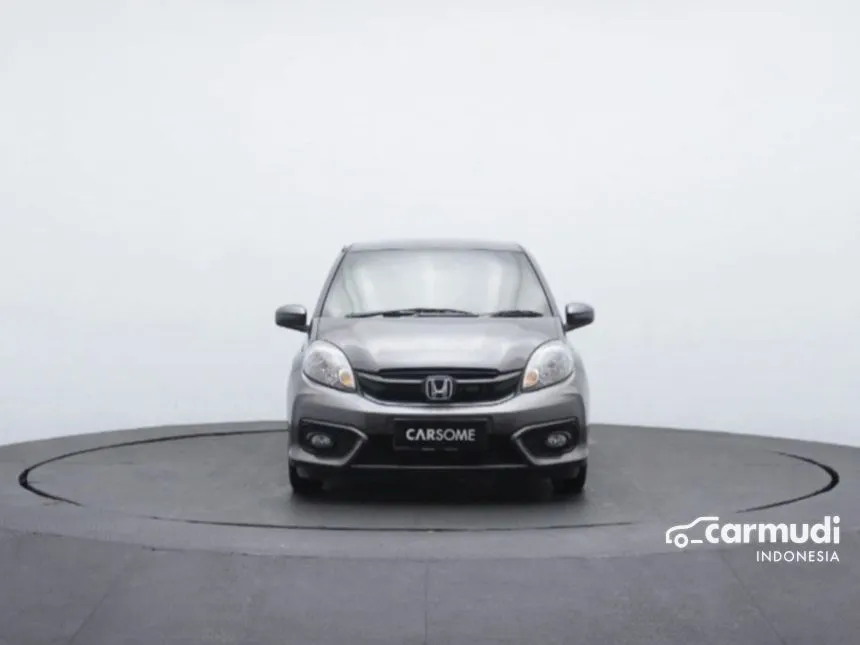 Jual Mobil Honda Brio 2017 Satya E 1.2 di Jawa Barat Automatic Hatchback Abu