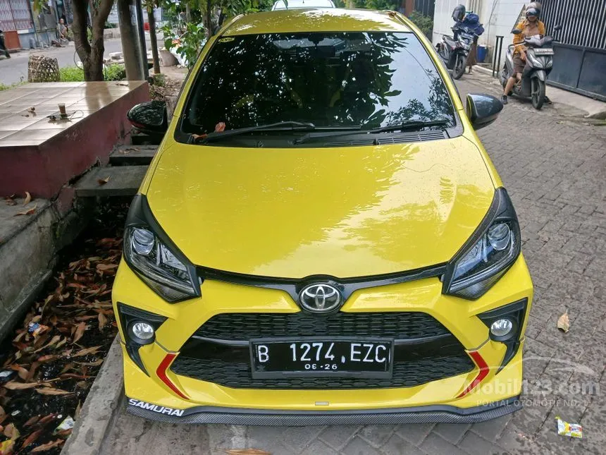 Jual Mobil Toyota Agya 2021 TRD 1.2 di Jawa Barat Automatic Hatchback Kuning Rp 139.000.000
