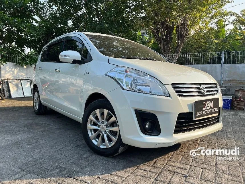 Jual Mobil Suzuki Ertiga 2013 GL 1.4 di Jawa Timur Automatic MPV Putih Rp 135.000.000