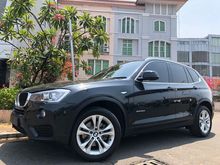 2015 BMW X3 2.0 xDrive20d Efficient Dynamics SUV Reg.2016 Black On Saddle Tan Km20rb Record GPS Indo Bagasi PBD BSI-2021 TDP.150JT