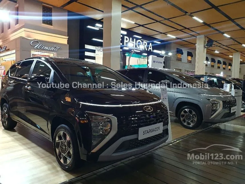 Jual Mobil Hyundai Stargazer 2023 Prime 1.5 di DKI Jakarta Automatic Wagon Hitam Rp 200.000.000