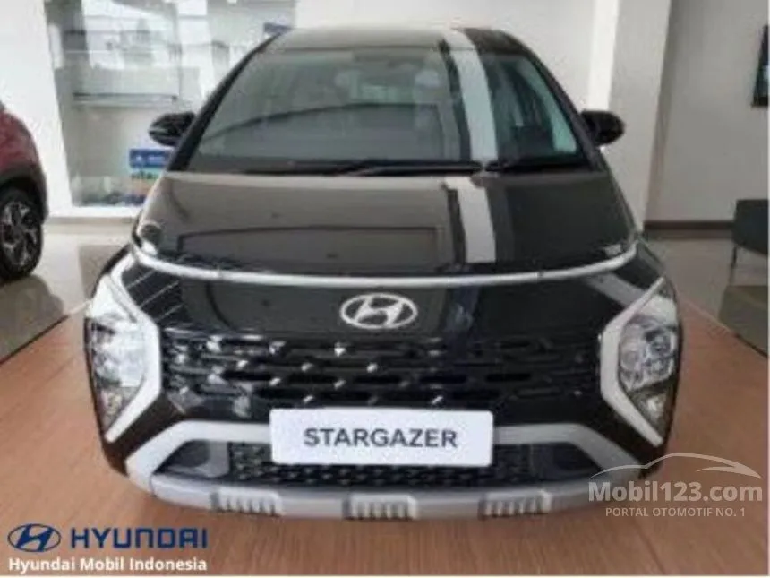 Jual Mobil Hyundai Stargazer 2024 Prime 1.5 di Jawa Barat Automatic Wagon Hitam Rp 230.000.000