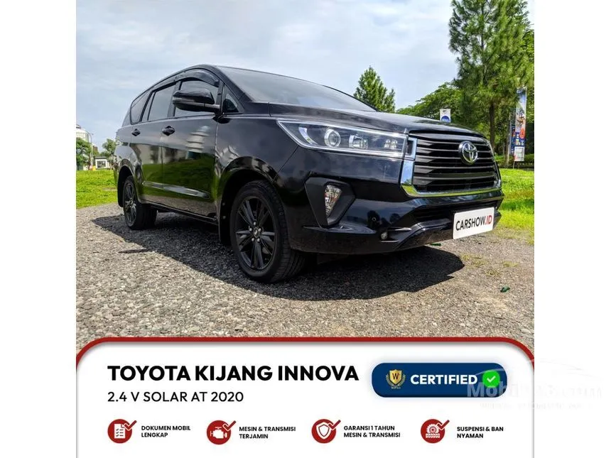 Jual Mobil Toyota Kijang Innova 2020 V 2.4 di Banten Automatic MPV Hitam Rp 340.000.000